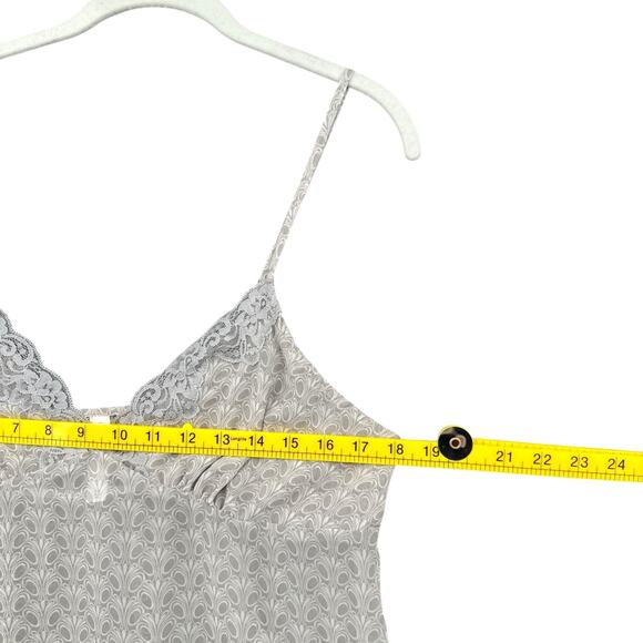 Gilligan‎ & O'Malley Patterned Lace Trim V-neck Chemise Womens Size Extra Large - Picture 6 of 7